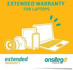 OnsiteGo 1 Year Extended Warranty for Laptops from Rs. 35001 to Rs. 50000