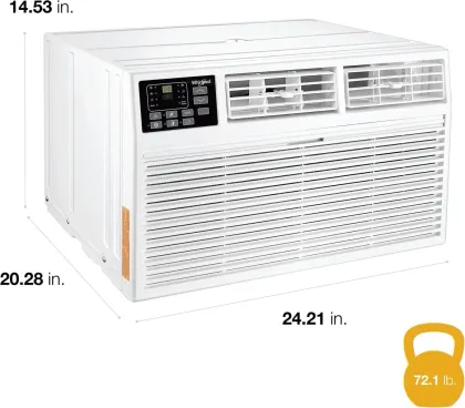 Whirlpool WHAT142-2BW 14000 BTU 230V Window AC