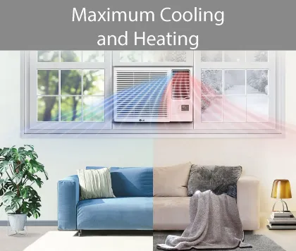 LG LW1223HR 12200 BTU 230V Window AC