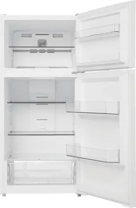 Midea MRT14D2BWW 14 Cu Ft Double Door Mini Refrigerator