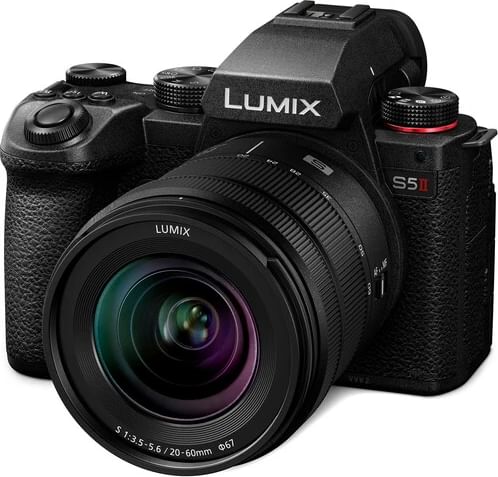 Panasonic Lumix S5II 24MP Mirrorless Camera with Lumix 20-60mm F/3.5-5. ...