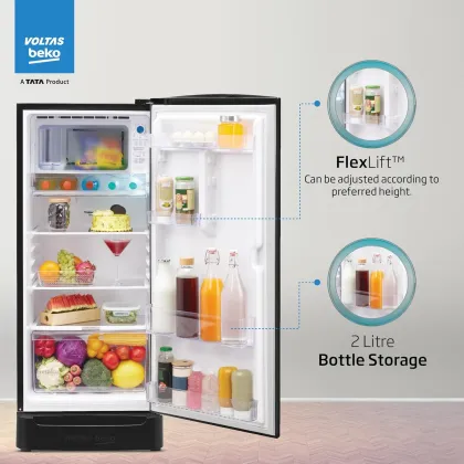 Voltas Beko RDC215A/W0DGRTM0B00GO 183 L 5 Star Single Door Refrigerator
