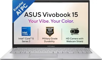 Asus Vivobook 15 X1504MA-BQ832WS AI Laptop (Intel Core 5 315/ 8GB/ 512GB SSD/ Win11)