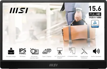 MSI Pro MP161 E2 15.6 inch Full HD Portable Monitor