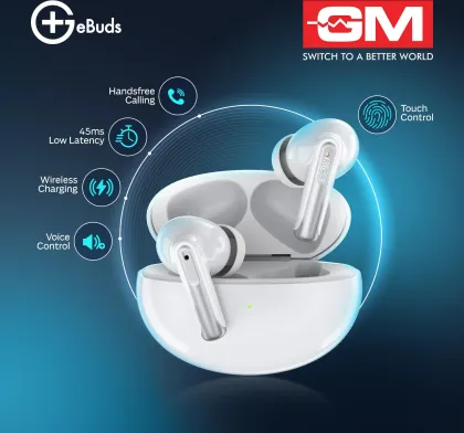 GM G Plus eBuds True Wireless Earbuds