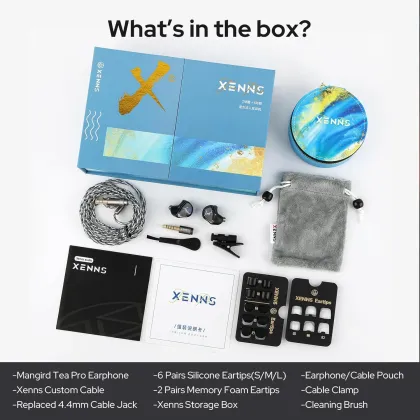 Linsoul Xenns Mangird Tea PRO Wired Earphones
