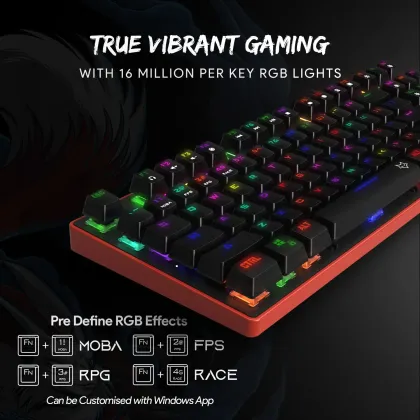 Amkette EvoFox Katana Pro Gaming Keyboard - image 4