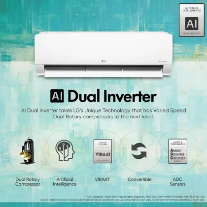 LG TS-Q12PNXE 1 Ton 3 Star 2025 Inverter Split AC