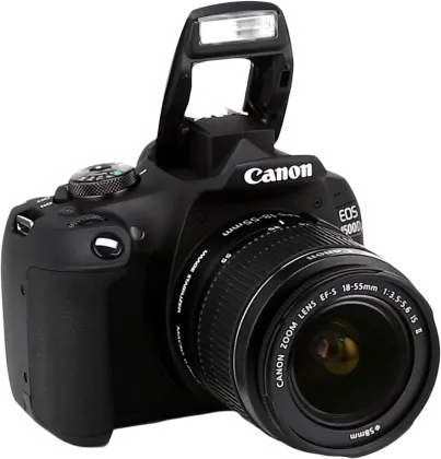 Canon EOS 1500D 24.1MP DSLR Camera (EF-S 18-55mm IS II Lens)