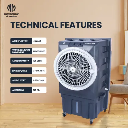 Novamax Rambo Plus 125 L Desert Air Cooler