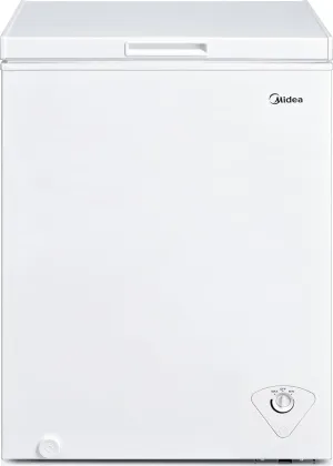 Midea MRC050S0AWW 5 Cu Ft Single Door Chest Freezer
