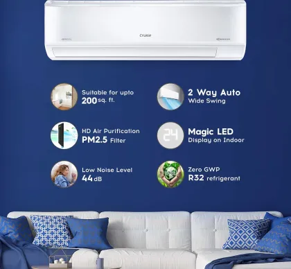 Cruise CWCVBM-VQ1W243 2 Ton 3 Star 2025 Inverter Split AC
