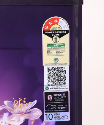 Whirlpool 215 IMPC PRM 3S Purple Blossom-Y 192 L 3 Star Single Door Refrigerator