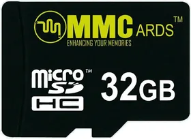 MMC MicroSDHC Card 32GB Class 4
