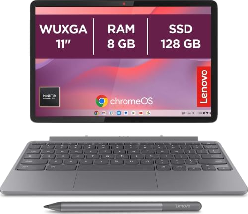 Lenovo Chromebook Duet 11 Gen 9 Laptop (MediaTek Kompanio 838/ 8GB/ 128GB EMMC/ Chrome OS)