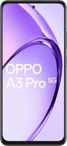 Oppo A3 Pro 5G (8GB RAM + 256GB) vs OnePlus Nord CE 4 Lite 5G