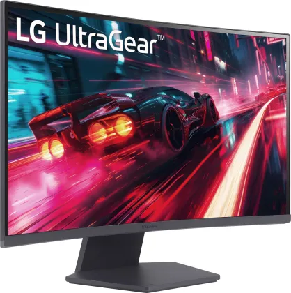 LG Ultragear 27GS60QN-B 27 inch Quad HD Curved Gaming Monitor