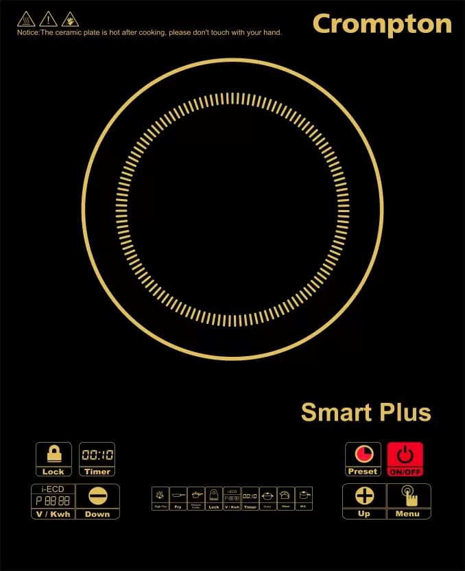 crompton induction cooker