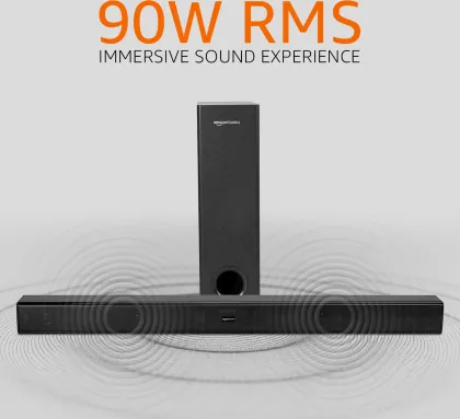 AmazonBasics ‎AB-SBW-090 90W Bluetooth Soundbar