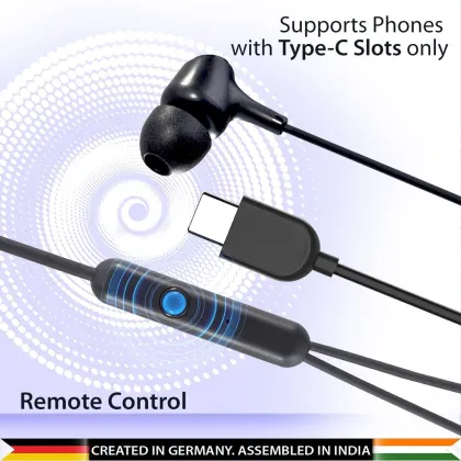 Blaupunkt EM01 Type-C Wired Earphones