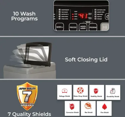 Sharp EST110NGY 11 Kg Fully Automatic Top Load Washing Machine