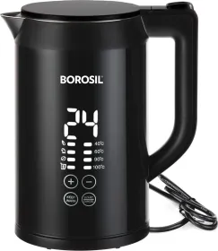 Borosil ‎Cooltouch ‎BKE07 1.5L Digital Electric Kettle