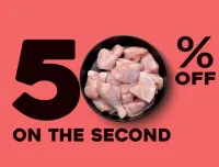 Get 50% OFF on Second Chicken Curry Cut (Large) Order