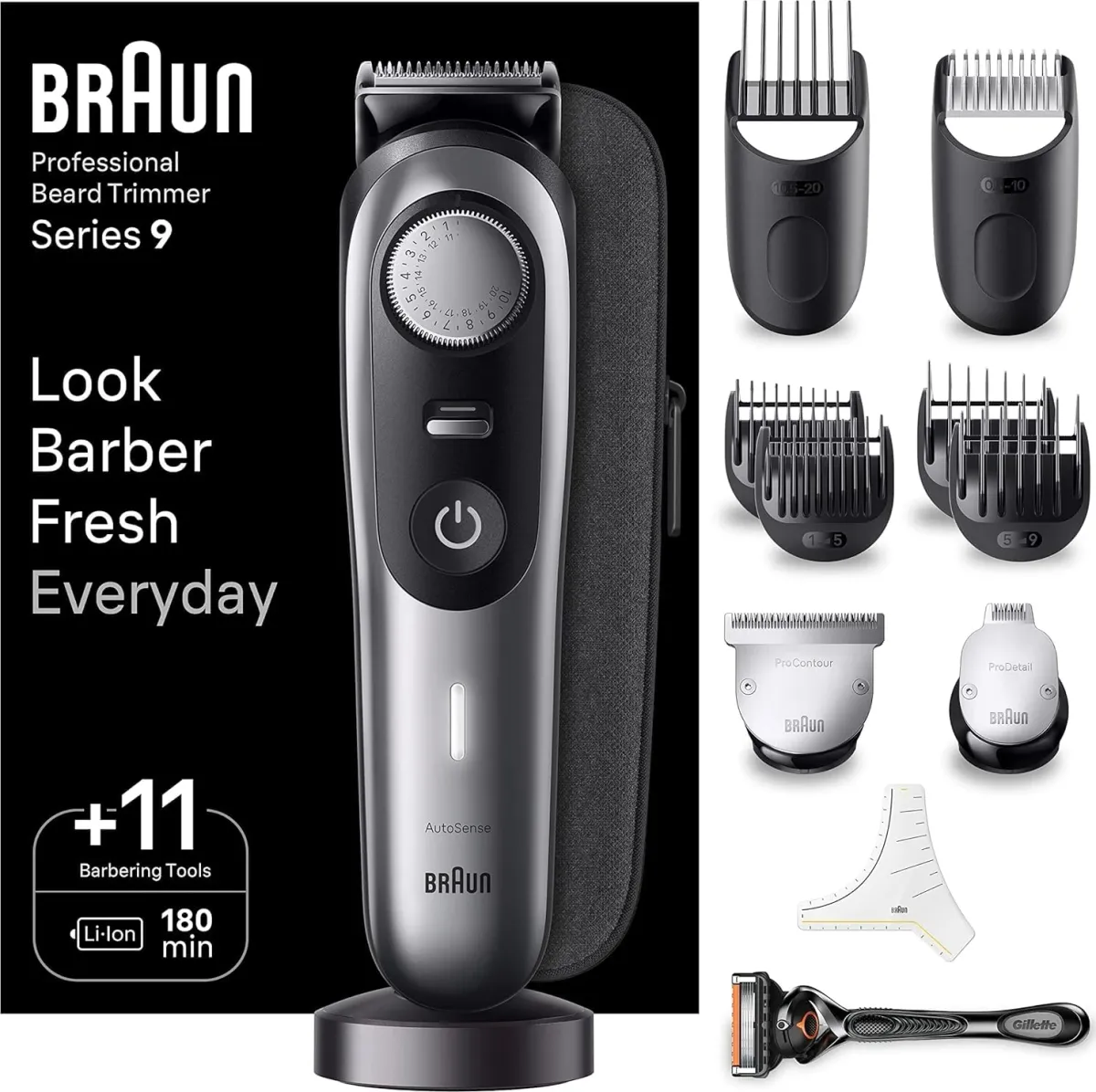 Braun Pro Beard 9 BT9440 Trimmer - Price in India (Oct 2026), Specs ...