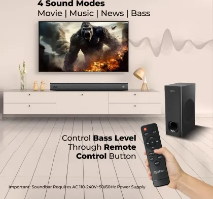pTron Jazz Plus 120W Bluetooth Soundbar