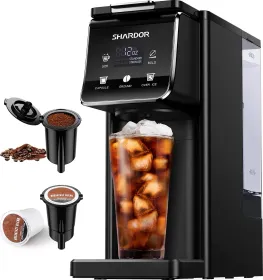 Shardor Single Serve Iced KM-802B Coffee Maker