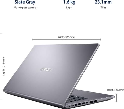 Asus VivoBook X409JB-EK592T Laptop (10th Gen Core i5/ 8GB/ 512GB SSD/ Win10/ 2GB Graph)