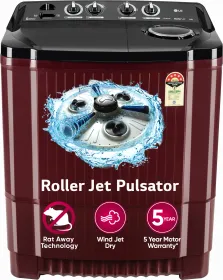 LG P115ASDAZ 11.5 Kg Semi Automatic Top Load Washing Machine