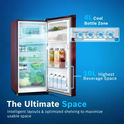 Bosch CST18W23EI 187 L 3 Star Single Door Refrigerator