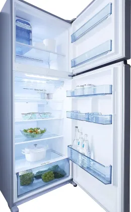 Panasonic NR-BD418VSX1 407 L 3 Star Double Door Refrigerator