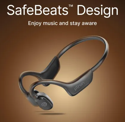 pTron Tangent Max Bone Conduction Wireless Headphones