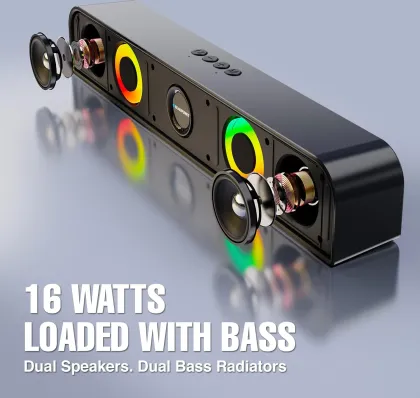 Blaupunkt SBA10 Kolors 16W Bluetooth Soundbar