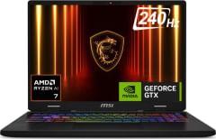 MSI Crosshair A16 D8WFKG-036IN Gaming Laptop vs Asus TUF Gaming F16 FX608JMR-RV049WS Laptop