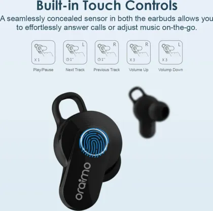 Oraimo AirBuds-Touch OEB-E97DN True Wireless Earbuds
