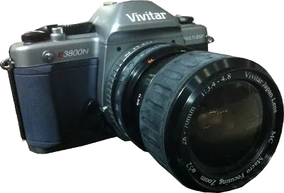 Vivitar E3800N SLR (35mm SLR Camera 28-70mm Zoom Lens)