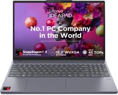 Lenovo IdeaPad Slim 3 15Q8X10 83N3008JIN Laptop (Qualcomm Snapdragon X/ 16GB/ 512GB SSD/ Win11 Home)