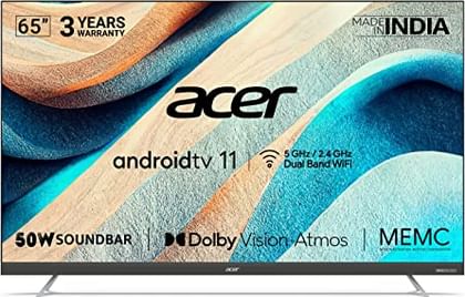 Acer H Series AR50AR2851UDPRO 50 inch Ultra HD 4K Smart LED TV