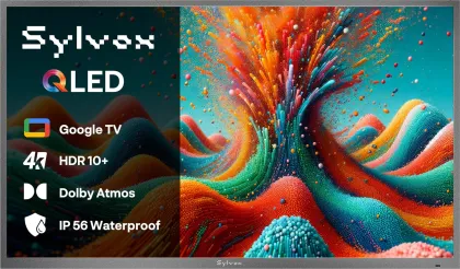 SYLVOX Deck Pro QLED 3.0 2026 75 inch Ultra HD 4K Smart QLED TV