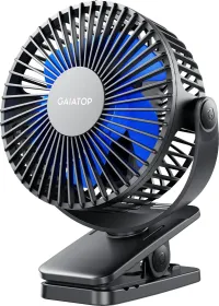 Gaiatop CF40-B 5 Blade Portable Clip on Fan