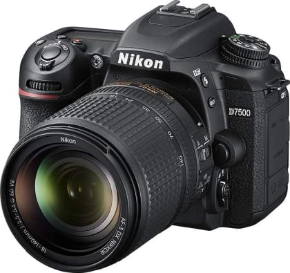 Nikon D7500 DSLR Camera with AF-S DX NIKKOR 18-140mm F/3.5-5.6G ED VR Lens & Nikon AF-S 85mm F/1.8G Prime Lens