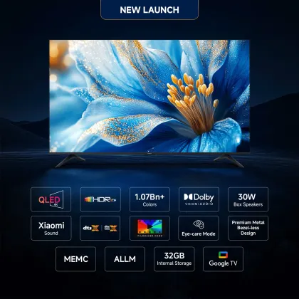 Xiaomi X Pro 2025 43 inch Ultra HD 4K Smart QLED TV (L43MB-APIN)