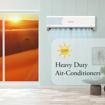 Sharp AH-SI12V3B-SC 1 Ton 3 Star Inverter Split AC