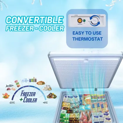 Rockwell SFRN250SDU 193 L Single Door Deep Freezer