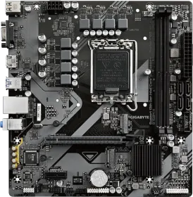 Gigabyte B760M H DDR5 Motherboard