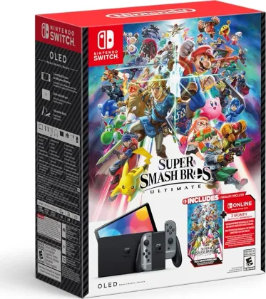 Nintendo Switch OLED – Super Smash Bros. Ultimate Bundle