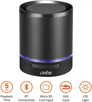 Artis BT20 3 W Portable Bluetooth Speaker